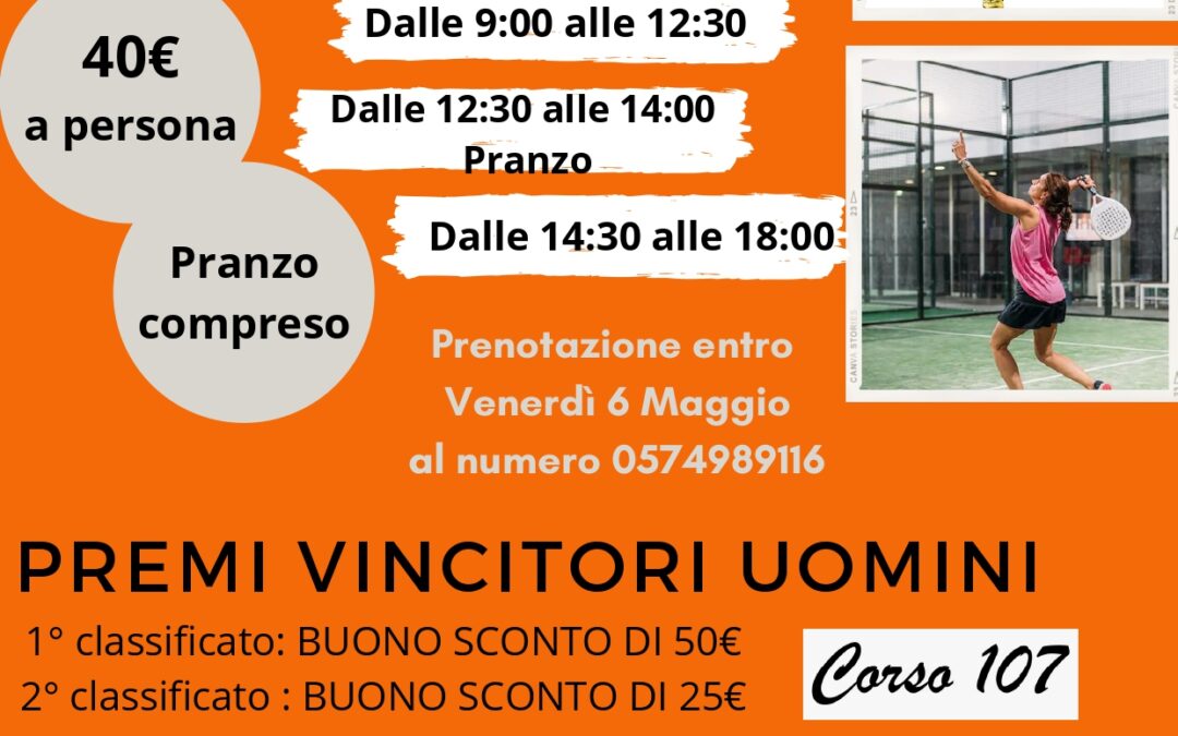 TORNEO PADEL MISTO